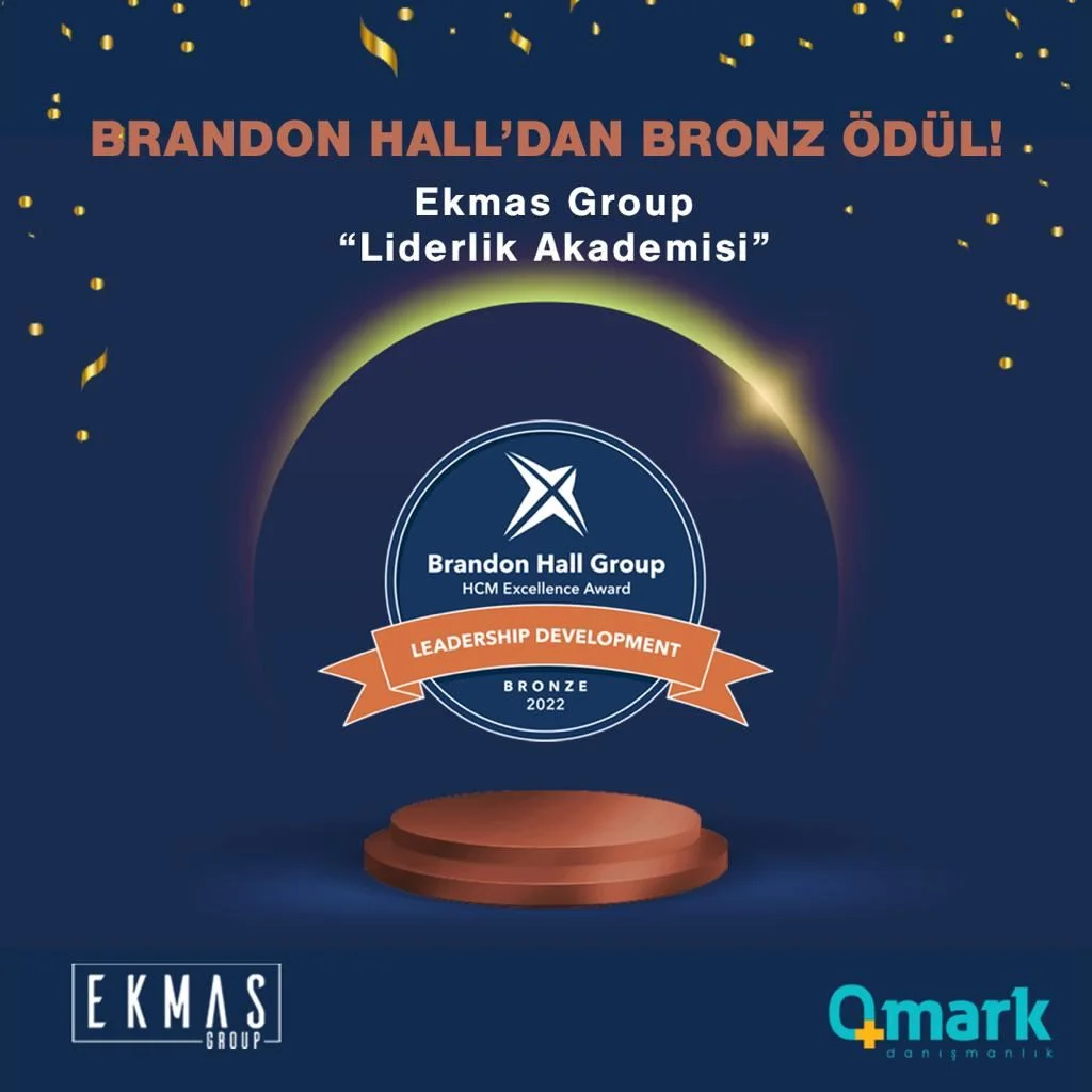Ekmas Grup- Brandon Hall 2022 BRONZ Ödülü